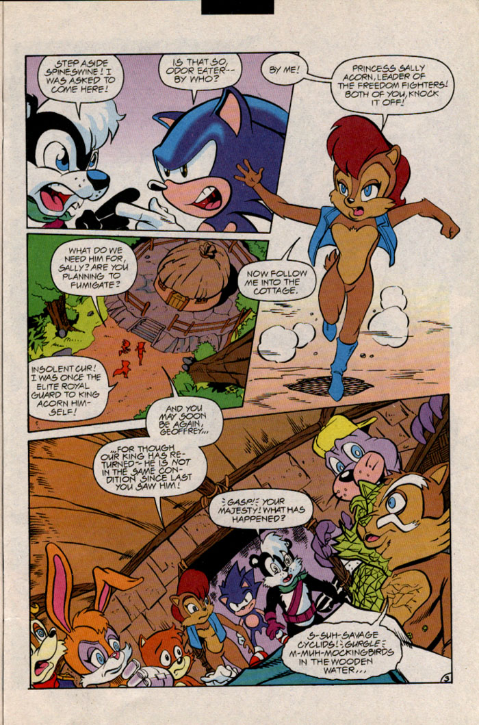 Sonic - Archie Adventure Series December 1996 Page 5